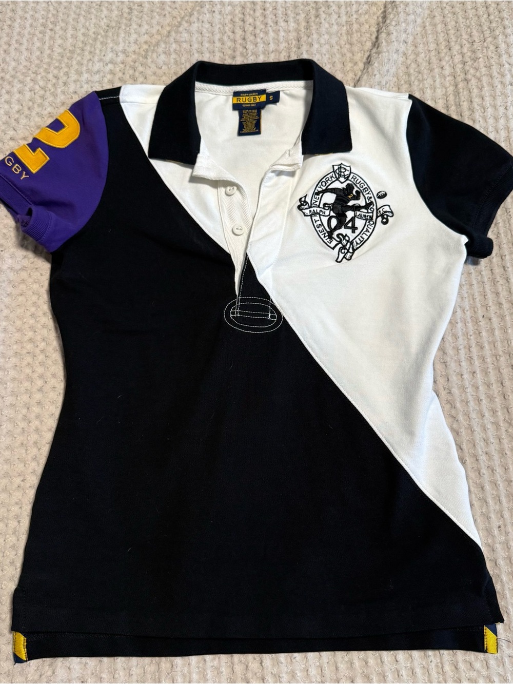 Vintage Rugby Ralph Lauren Y2K Polo Shirt Women’s S